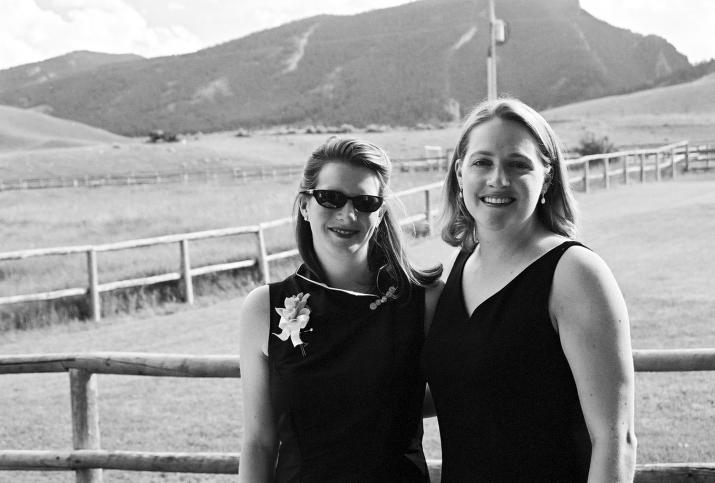 Amy and Jodie - Laurie & Mikes Wedding - HF Bar Ranch Saddlestring, Wyoming