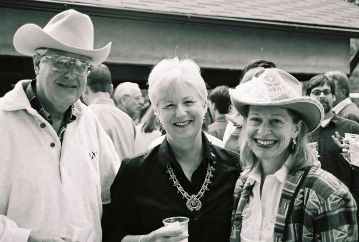 richard, jane and susan - Laurie & Mikes Wedding - HF Bar Ranch Saddlestring, Wyoming