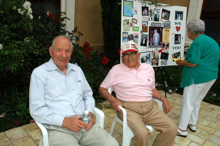 Grandpa Ange and Carmen - Palos Verdes, CA